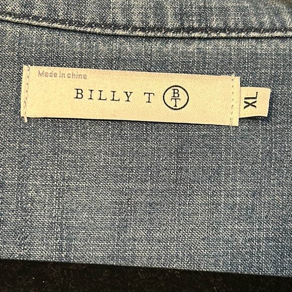 NWT Billy T rose denim jacket/blazer, size XL - Picture 5 of 10